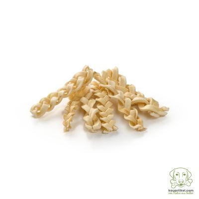 Thumbnail 5: kauartikel.com Büffelhaut-Zöpfe - Hunde-Kauartikel - Hunde-Snack - Büffel-Kausnack - Leckerli vom Rind - geflochtene Rinder-Haut