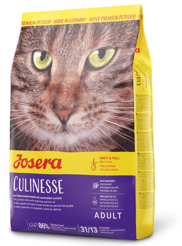 Josera Culinesse Katzentrockenfutter – mit Lachs – 8 x 400g