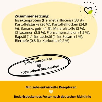 Thumbnail 7: BugBell High Energy Nassfutter mit Insekten für Sporthunde