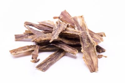 mascota vital Straußen-Schlund - 100% Strauß, schonend getrocknet - für ernährungssensible Hunde geeignet - für Allergiker geeignet