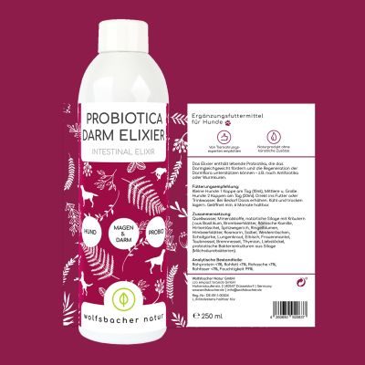 Thumbnail 3: Wolfsbacher Natur Probiotika Darm Elixier für Hunde