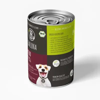 Thumbnail 2: Baluna Bio-Rind mit Zucchini, Kürbis, Süsskartoffel & Leinöl 400g