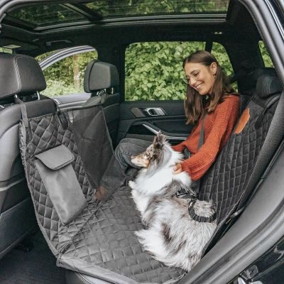 Thumbnail 4: Rudelkönig Hundedecke Auto Rückbank, Kratzfeste Autoschondecke, Hundedecke