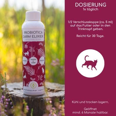 Thumbnail 8: Wolfsbacher Natur Probiotika Darmkur für Katzen