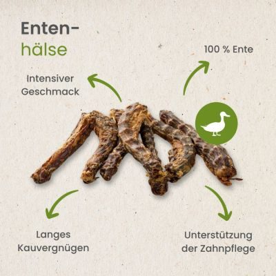 Thumbnail 4: kauartikel.com Enten-Hälse - Hunde-Kauartikel - Hunde-Snack - Kausnack - Leckerli von der Ente