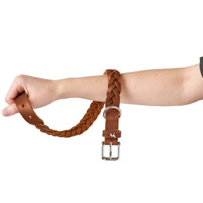 Thumbnail 5: HUNTER Halsband Solid Education Special S (45), cognac