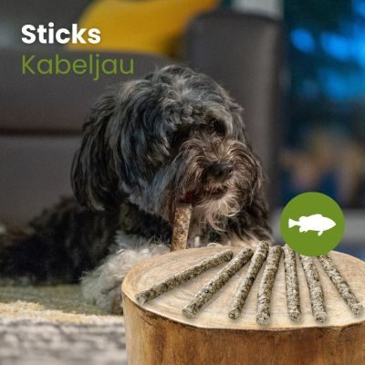 Thumbnail 3: kauartikel.com Kabeljau-Sticks - Hunde-Kauartikel - Hunde-Snack - Kausnack - Fisch-Leckerli