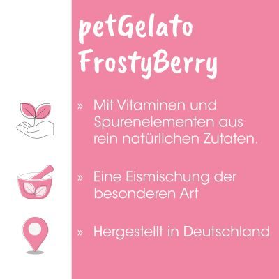 Thumbnail 6: petGelato FrostyBerry 132 g – Fruchtige Sommererfrischung für Hunde, Katzen & Pferde