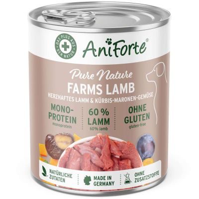 Thumbnail 7: AniForte Nassfutter FarmsLamb – "Lamm mit Kürbis"