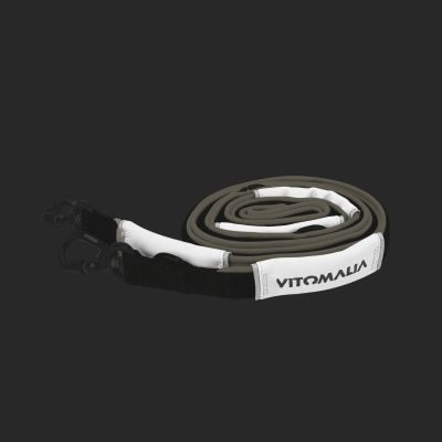 Thumbnail 3: Vitomalia Reflektierende 3-fach verstellbare Hundeleine Khaki - 2,2m/1cm