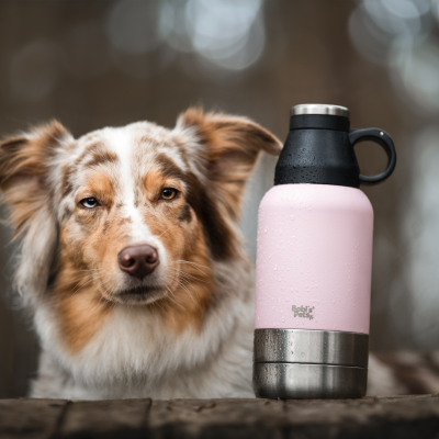 Thumbnail 3: Bobi´s Pets Bobi´s 4-in-1 Trinkflasche für Hunde - Rosa