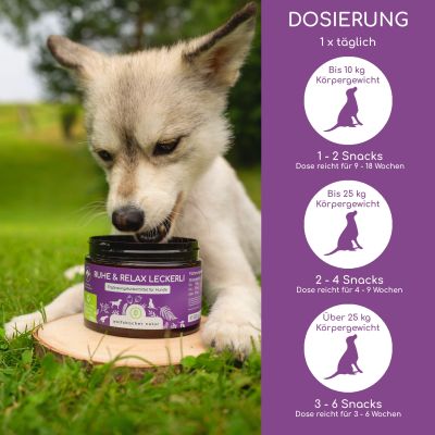 Thumbnail 6: Wolfsbacher Natur Ruhe & Relax Snacks für Hunde