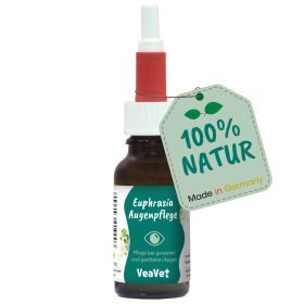 cdVet VeaVet Euphrasia Augenpflege 20 ml – Natürliche Reinigung der Augenumgebung bei Tieren