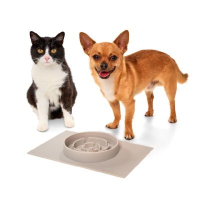 Thumbnail 3: PIUPET Anti Schling Napf I 300ml I Slow Feeder Hund I Antischlingnapf Katze I Antischlingnapf Hund I Spülmaschinenfester Schlingnapf