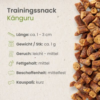 Thumbnail 4: kauartikel.com Känguru-Sticks-Trainingssnack - Hunde-Kauartikel - Hunde-Snack - Hypoallergen-Kausnack - Leckerli