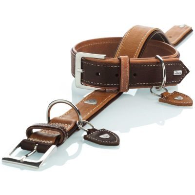 Thumbnail 13: HUNTER Halsband Tara XL (80), cognac/dunkelbraun