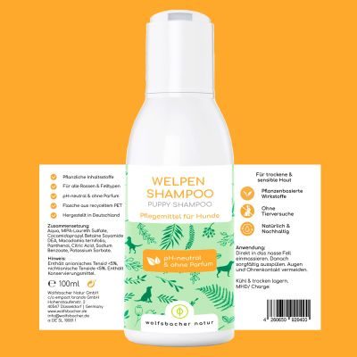Thumbnail 8: Wolfsbacher Natur Picco Bello - Welpen-Shampoo
