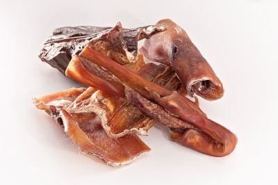 mascota vital Rinderkopfhaut für Hunde, 1000 g