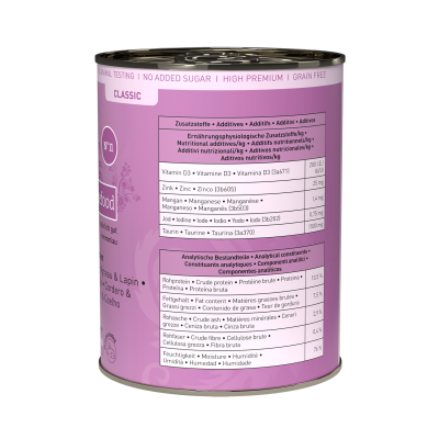 Thumbnail 3: catz finefood® catz finefood® Classic N° 11 - Lamm & Kaninchen 400g