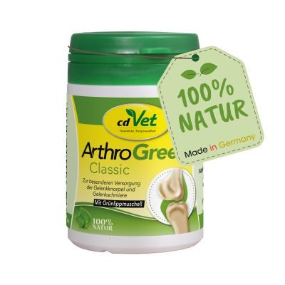 Thumbnail 1: cdVet ArthroGreen Classic 25 g - Natürliches Ergänzungsfuttermittel für Katzen und Hunde