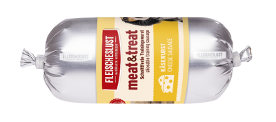 Thumbnail 3: Fleischeslust meat & treat Käsewurst (15x200 g) Trainingswurst