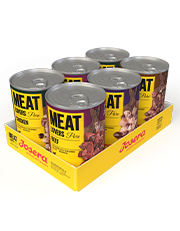 Josera Meat Lovers Pure Multipack – Nassfutter Hund – 6x400g