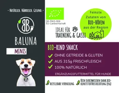Thumbnail 2: Baluna Bio-Rind Snack 100g