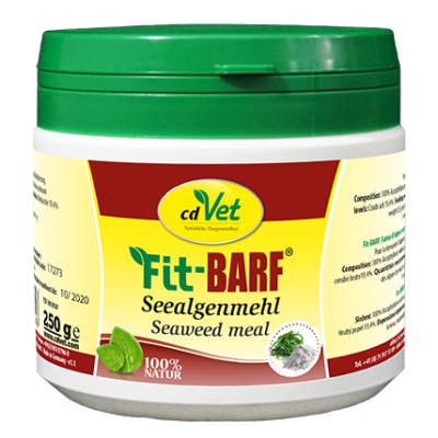 Thumbnail 1: Fit-BARF® Seealgenmehl 250 g – Mineralstoffreiche Ergänzung mit natürlichem Jod für Hunde & Katzen