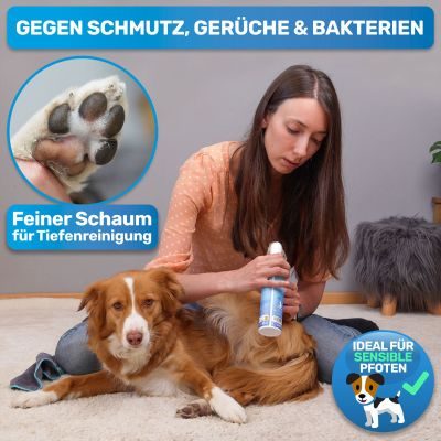 Thumbnail 5: BluePet Pfotenschaum – Pfotenreiniger als sanfte Pfotenpflege
