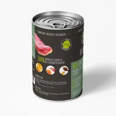 Thumbnail 3: Baluna Bio-Ente mit Kürbis, Süsskartoffel & Leinöl 400g