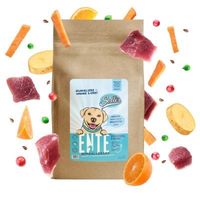 Thumbnail 1: Sollis Hypoallergenes Hundefutter mit Ente 12 kg