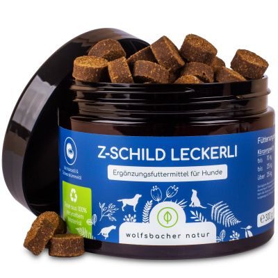 Wolfsbacher Natur Z-Schild Snacks für Hunde