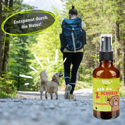 Thumbnail 5: BeG Buddy Pflanzlich basierter Zeckenschutz Hunde & Katzen ohne Chemie - Zeckenspray 100ml