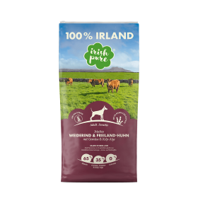 Irish Pure Trockenfutter Irisches Weiderind & Freiland-Huhn mit Gemüse & Kelp-Alge