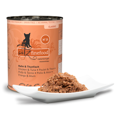 Thumbnail 4: catz finefood® catz finefood® Classic N° 25 - Huhn & Thunfisch 400g