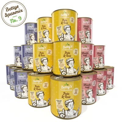 Betty's Landhausküche SPARMIX 9 - Hund 800g x 18