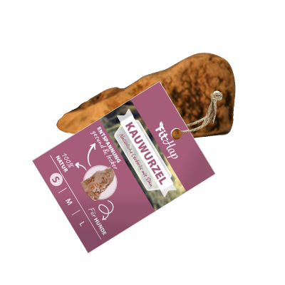 Thumbnail 1: Fit-Hap Kauwurzel S (5 St.) – Natürliches Kauspielzeug aus Hartholz für Hunde