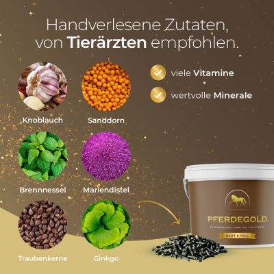Thumbnail 8: Pferdegold Haut & Fell Eimer 1.5kg
