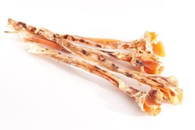 mascota vital Straußen-Langsehne 200g - 100% Strauß, schonend getrocknet - für ernährungssensible Hunde geeignet - für Allergiker geeignet