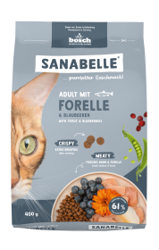 Sanabelle Sanabelle Adult Forelle – Katzenfutter – Getreidefrei – 400g