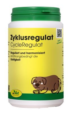 cdVet ZyklusRegulat 120 g – Unterstützung für Hündinnen im hormonellen Ungleichgewicht