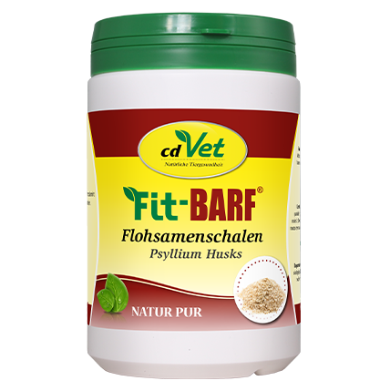 Fit-BARF® Flohsamenschalen 600 g – Natürliche Ballaststoffquelle für Hunde & Katzen