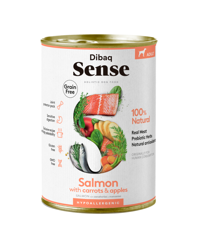 Dibaq Sense Nassfutter getreidefrei Lachs 380g