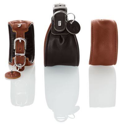 Thumbnail 7: HUNTER Ergonomisches Halsband Arvika L (65), schwarz/cognac