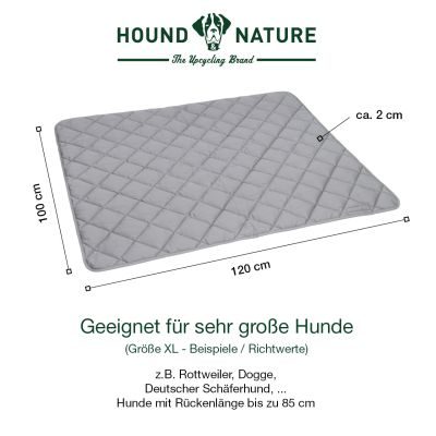 Thumbnail 3: HOUND&NATURE Wasserdichte Baumwoll-Hundedecke für Inkontinenz, Welpen, Sofaschutz, Autoschutz