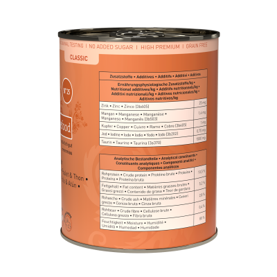 Thumbnail 3: catz finefood® catz finefood® Classic N° 25 - Huhn & Thunfisch 400g