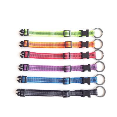 Thumbnail 2: INT4BELUA Halsband verstellbar 23-37cm reflex Neongrün