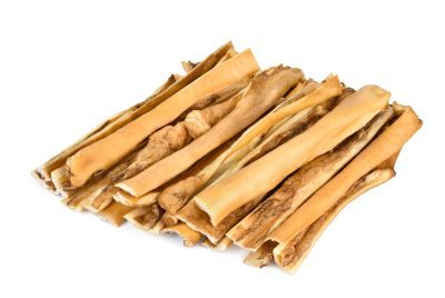 Thumbnail 2: Kaureks Natur Hundeleckerlies Rinderkopfhautstangen 1000g - Stangen - Hunde-Kauartikel - Hunde-Snack - Kausnack - Leckerli