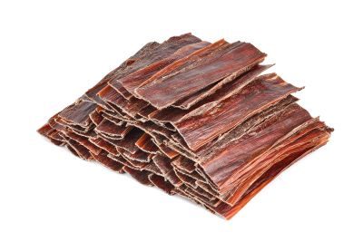 Thumbnail 2: Kaureks Natur Hundeleckerlies Rinderdörrfleisch 1000g - Rinder-Schlund - Hunde-Kauartikel - Hunde-Snack - Kausnack - Leckerli vom Rind