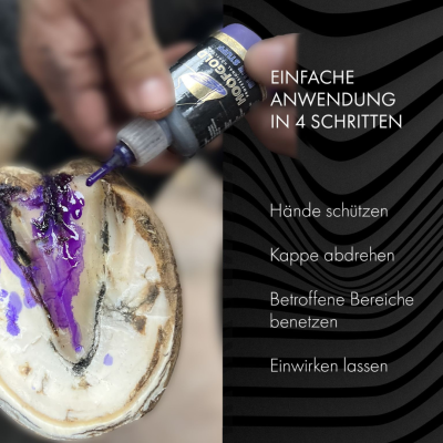 Thumbnail 2: Hoofgold HoofgoldBlueStuff Strahlpflegemittel - Schnelle Hilfe bei Strahlfäule